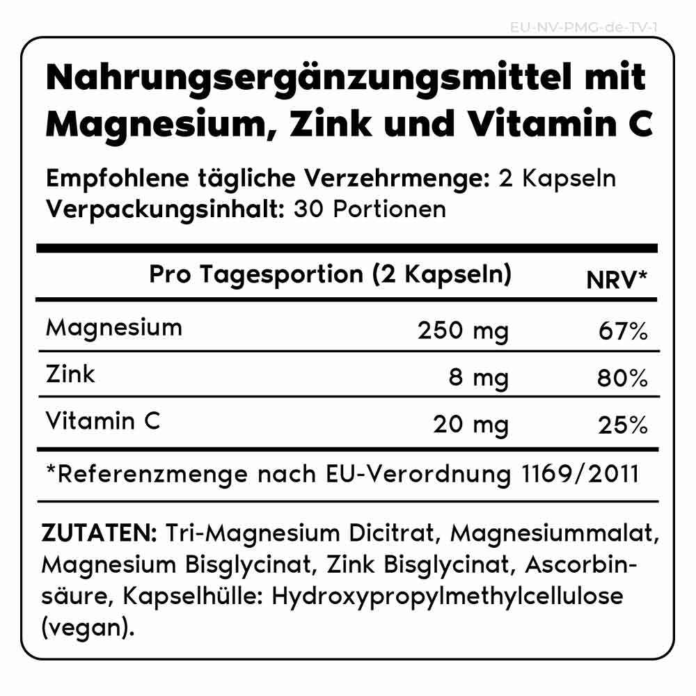 Supplement facts per serving